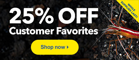 25% OFF Customer Favorites Our best-selling aquatic life is on sale for 25% OFF.